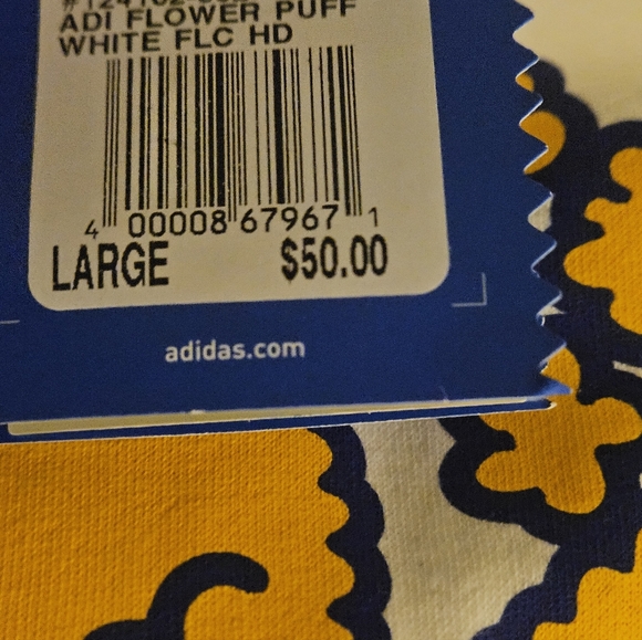 ADIDAS FLOWER PUFF HOODIE - Picture 5 of 7